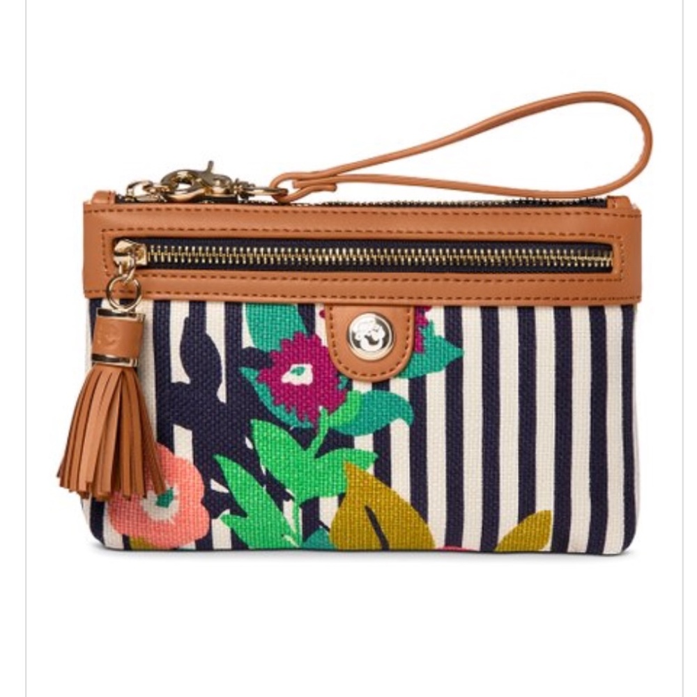 New Spatina 449 Shelter Cove Tassel Wristlet